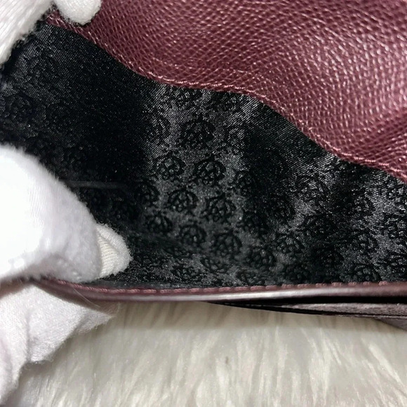 Dunhill Burgundy/Wine colored leather long bifold wallet Unisex - Picture 10 of 16